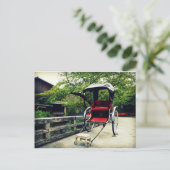 Japanse riksja briefkaart (Staand voorkant)