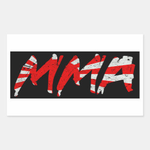 Japanse Rising Sun vlag MMA Sticker