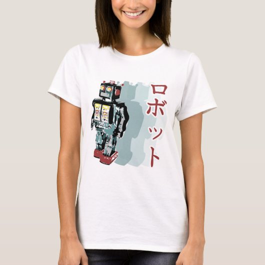 Japanse robot t-shirt (Voorkant)