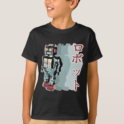 Japanse robot t-shirt (Voorkant)