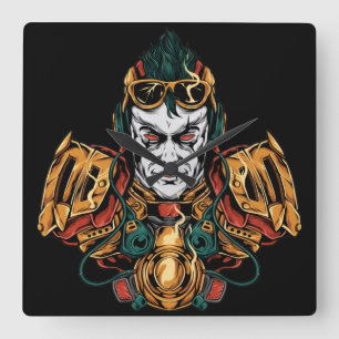 Japanse robot vierkante klok