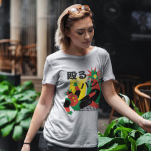 Japanse robotwacht t-shirt