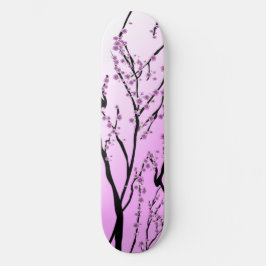 Japanse roze kersenbloesem skateboard