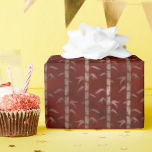 Japanse Rustige Bamboe Patroon Cadeau Cadeaupapier
