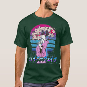 Japanse Sakura Blossom Geisha Pastel A T-shirt