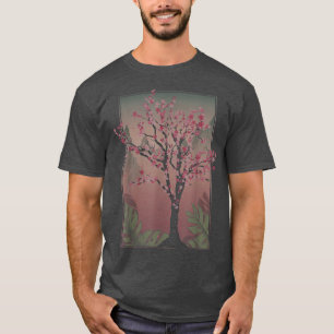 Japanse Sakura - boom Japanse roze bloem T-shirt