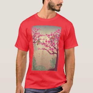 Japanse Sakura - boom roze - dappere Japanse Cherr T-shirt
