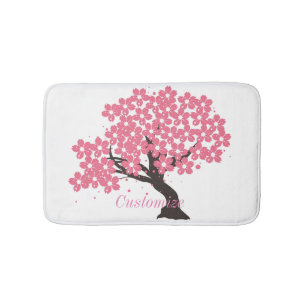 Japanse Sakura Cherry Blossom Thunder_Cove Badmat