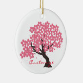 Japanse Sakura Cherry Blossom Thunder_Cove Keramisch Ornament (Rechts)