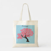 Japanse Sakura Cherry Blossom Thunder_Cove Tote Bag (Achterkant)