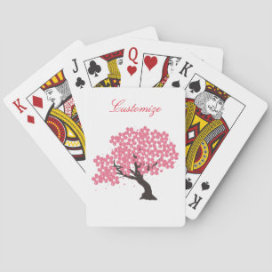 Japanse Sakura Kersenbloesems Thunder_Cove Pokerkaarten
