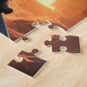 Japanse samoerai klaar voor oorlog puzzel legpuzzel (Zijkant)