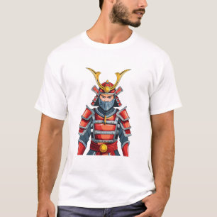 Japanse samoerai t-shirt