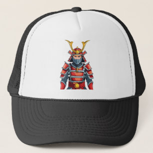 Japanse samoerai trucker pet