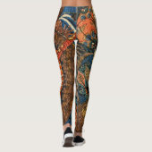 Japanse Samurai-gevechtspython Leggings (Achterkant)