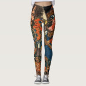Japanse Samurai-gevechtspython Leggings (Voorkant)