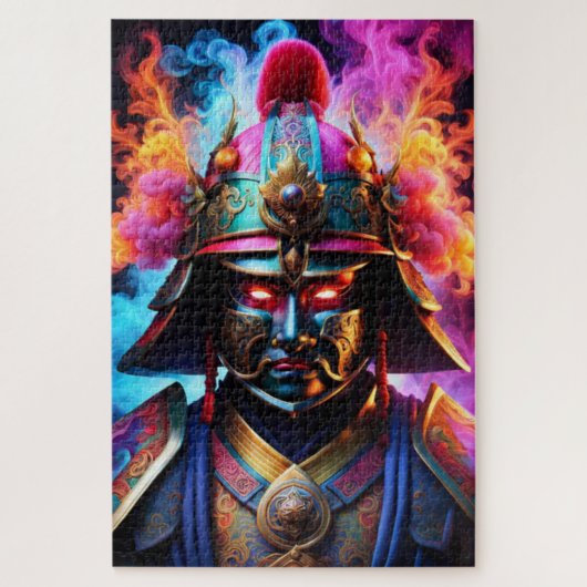Japanse Samurai Jigsaw puzzel (Verticaal)
