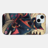 Japanse Samurai Kat Kimono Katana  Case-Mate iPhone Case (Achterkant (horizontaal))