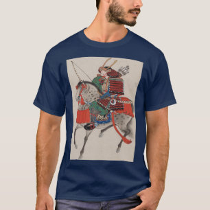 Japanse Samurai op Horseback T-shirt