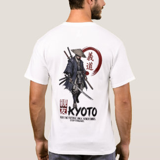Japanse Samurai Ronin Krijger Kyoto Bushido Kunst T-shirt