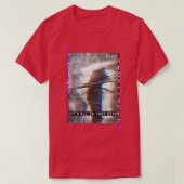 Japanse Samurai Vaprowave Glitch Warrior T-shirt (Design voorkant)