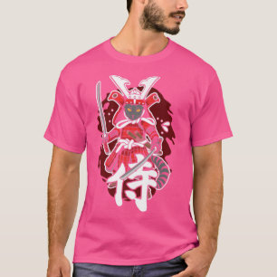 Japanse Samurai Warrior Cat voor alle kattenbroodj T-shirt