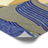 Japanse schoonheid bij het bathouse poster (Hoek)