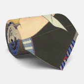 Japanse schoonheid bij het bathouse stropdas (Opgerold)