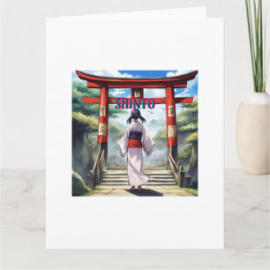 Japanse Shinto Religie Kaart