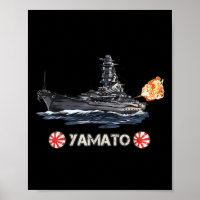 Japanse slagschip Yamato uit de Tweede Wereldoorlo