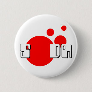 Japanse SODA Ronde Button 5,7 Cm