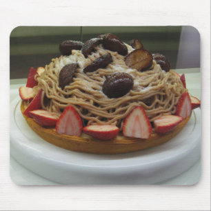 Japanse Spaghetti & Aardbeientaart Muismat