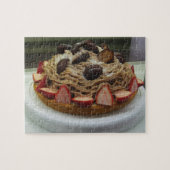 Japanse Spaghetti- en aardbeienkap Legpuzzel (Horizontaal)