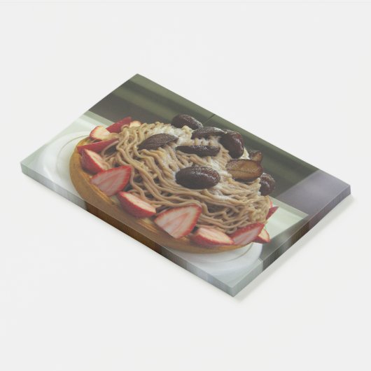 Japanse Spaghetti- en aardbeienkap Post-it® Notes (Schuin)