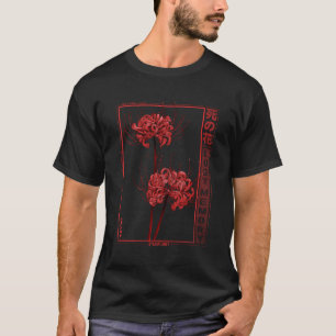 Japanse spin Lily Soft Grunge Anime Aesthetic F T-shirt