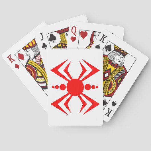 Japanse spin pokerkaarten (Achterkant)