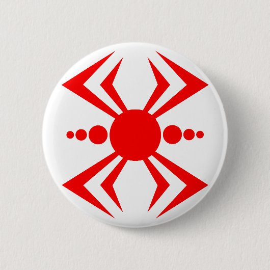 Japanse spin ronde button 5,7 cm (Voorkant)