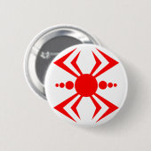 Japanse spin ronde button 5,7 cm (Voorkant /achterkant)