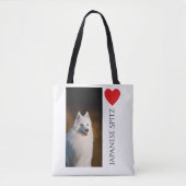 Japanse Spitz-Canvas tas (Voorkant)