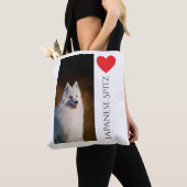 Japanse Spitz-Canvas tas (Dichtbij)