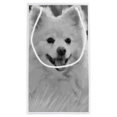 Japanse spitz klein cadeauzakje (Achterkant)