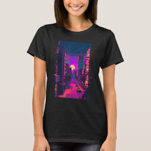 Japanse Stedelijke Indie Esthetiek Storing 80s 90s T-shirt