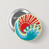 Japanse stijl Japans Ronde Button 5,7 Cm (Voorkant /achterkant)