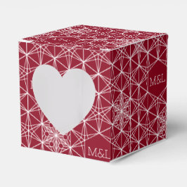 Japanse stijl Snowflake Wedding Bedankdoosjes