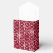 Japanse stijl Snowflake Wedding Bedankdoosjes (Geopend)