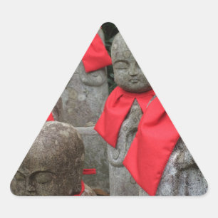 Japanse stijlbeschermer van kinderen Japan Driehoek Sticker