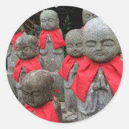 Japanse stijlbeschermer van kinderen Japan Ronde Sticker