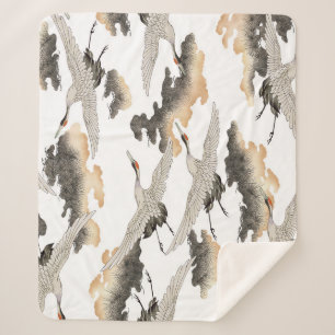 Japanse stijlkraan: elegant ontwerp. sherpa deken