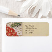 Japanse stof retouradreslabel etiket (Insitu)