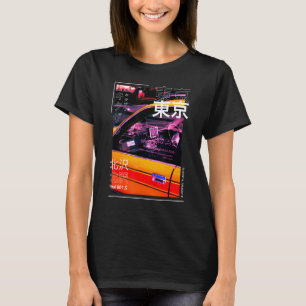 Japanse Streetslijmerrek Vibes esthetische Tokyo C T-shirt